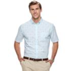 Big & Tall Croft & Barrow&reg; Regular-fit Easy-care Button-down Shirt, Men's, Size: Xxl Tall, Blue (navy)