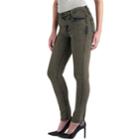 Women's Rock & Republic&reg; Berlin Skinny Jeans, Size: 16 Short, Green