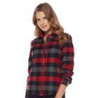 Plus Size Chaps Plaid Flannel Jacket, Women's, Size: 0x, Blue