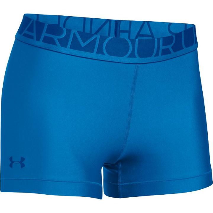 Women's Under Armour Heatgear Armour Shorty Shorts, Size: Large, Brt Blue