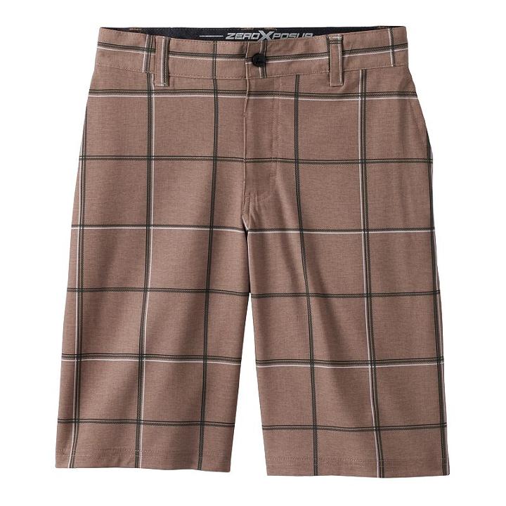 Boys 8-20 Zeroxposur Magnum Performance Skate Shorts, Boy's, Size: 18, Med Beige