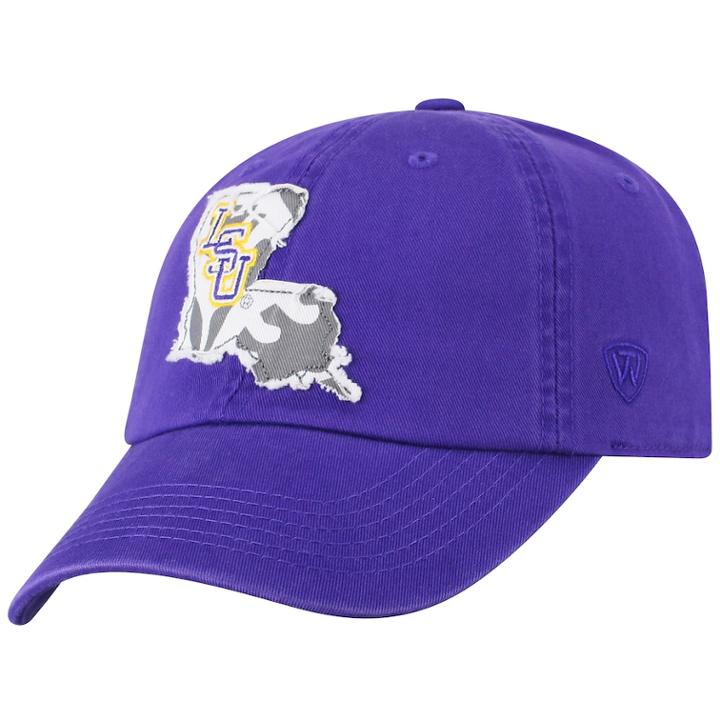 Adult Top Of The World Lsu Tigers Slove Cap, Women's, Med Purple