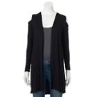 Women's French Laundry Cold-shoulder Cardigan, Size: Medium, Oxford