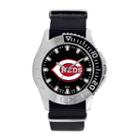 Game Time, Men's Cincinnati Reds Starter Watch, Black