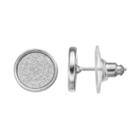 Lc Lauren Conrad Round Stud Earrings, Women's, Silver