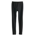 Boys 4-18 Cuddl Duds Plush Baselayer Pants, Size: 6-7, Black