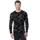 Big & Tall Climatesmart By Cuddl Duds&reg; X Fleece Crewneck Tee, Men's, Size: L Tall, Med Grey