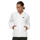 Women's Nike Sportswear Zip Up Hoodie, Size: Small, Light Grey