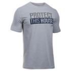 Men's Under Armour Protect This House Tee, Size: Large, Dark Grey