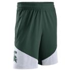Men's Nike Michigan State Spartans New Classic Dri-fit Shorts, Size: Xl, Green