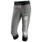 Women's Nike Ohio State Buckeyes Vintage Gym Capris, Size: Xl, Dark Grey