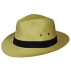 Men's Country Gentleman Fedora Sun Hat, Size: Xl, White