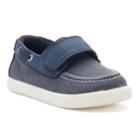 Jumping Beans&reg; Toddler Boys' Boat Shoes, Size: 8 T, Blue (navy)