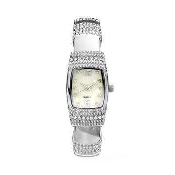Vivani Women's Bangle Watch, Silver