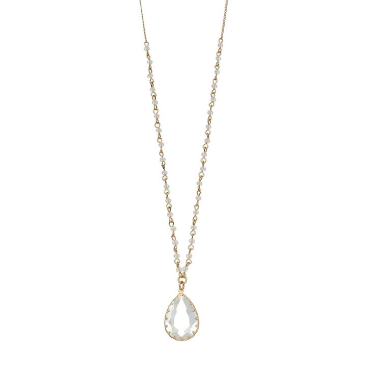 Lc Lauren Conrad Long Teardrop Necklace, Women's, Gold