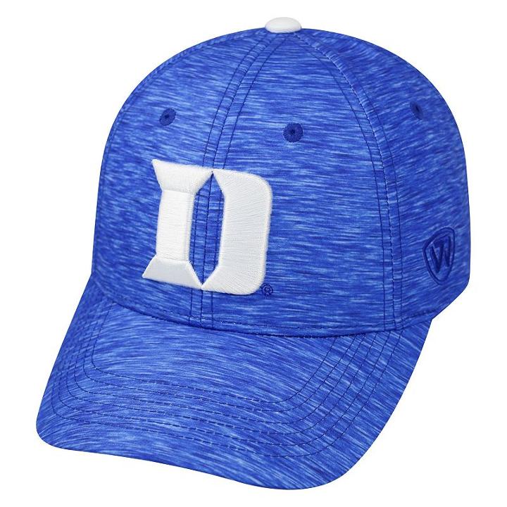 Adult Duke Blue Devils Warp Speed Adjustable Cap, Men's, Med Blue