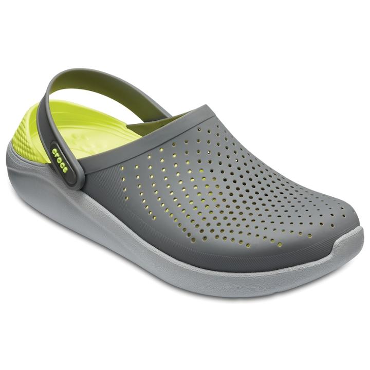 Crocs Literide Adult Clogs, Adult Unisex, Size: M8w10, Med Grey