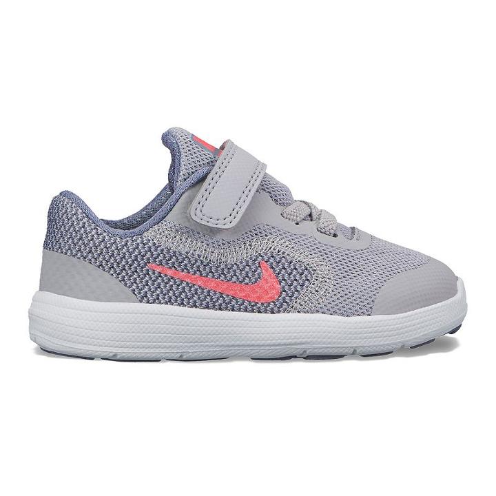 Nike Revolution 3 Toddler Girls' Athletic Shoes, Size: 10 T, Oxford