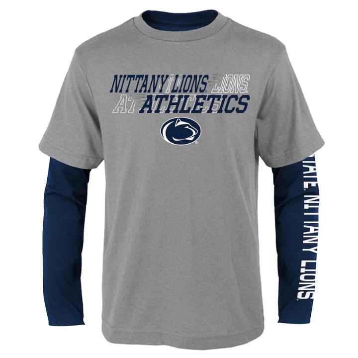 Boys 8-20 Penn State Nittany Lions United Tee Set, Size: S 8, Grey