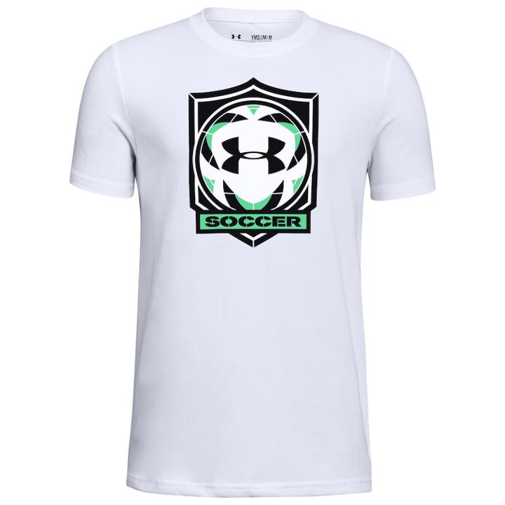 Boys 8-20 Under Armour Soccer Squad Tee, Size: Medium, White