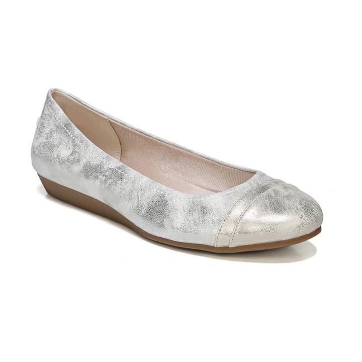 Lifestride Playful Women's Ballet Flats, Size: Medium (11), Brown Over