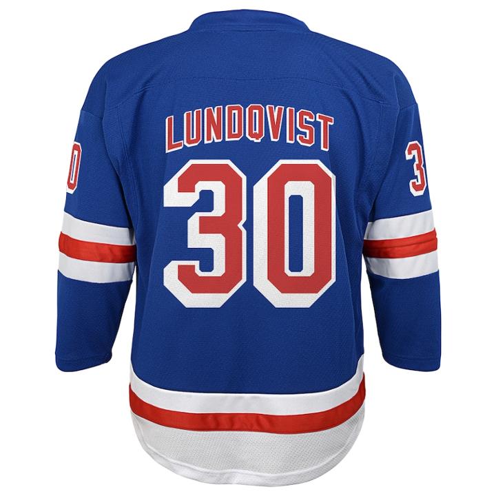 Boys 8-20 New York Rangers Henrik Lundqvist Replica Jersey, Size: S/m, Blue