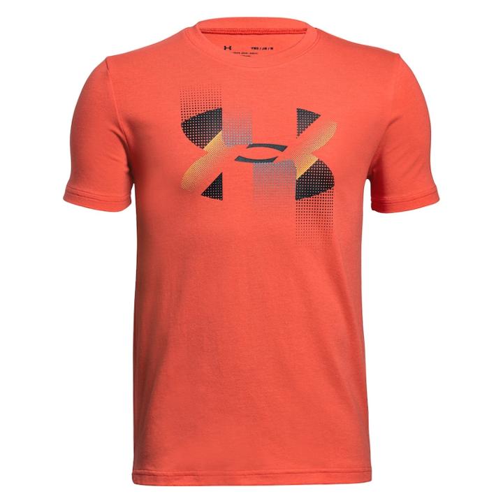 Boys 8-20 Under Armour Rapid Logo Tee, Size: Large, Orange