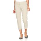 Women's Apt. 9&reg; Torie Modern Fit Capri Dress Pants, Size: 8, Lt Beige