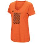 Women's Under Armour Baltimore Orioles Heat Gear Streak Tee, Size: Xxl Av/rg, Drk Orange