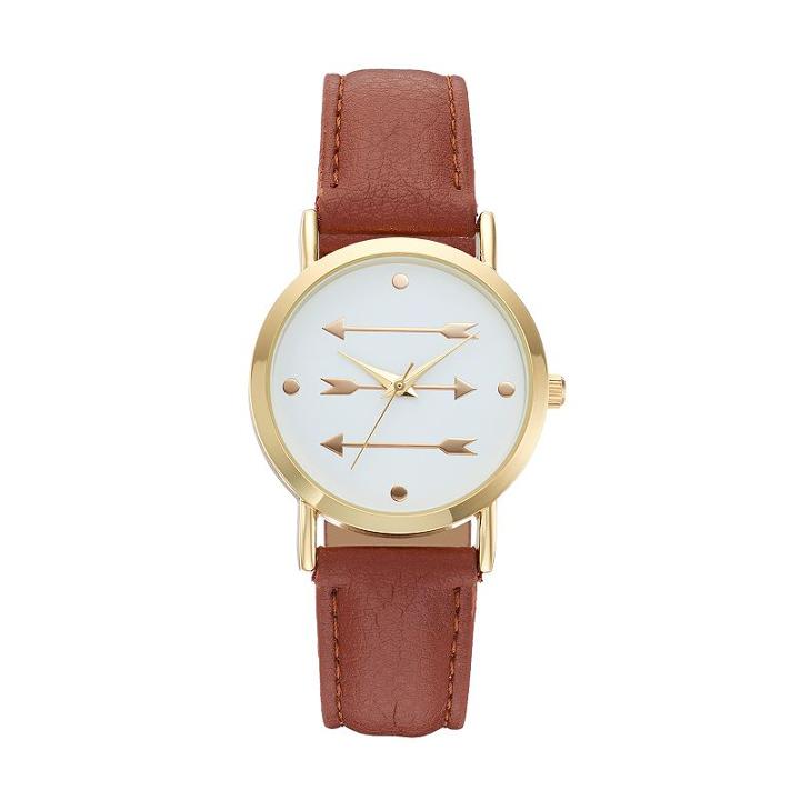 Women's Arrow Watch, Brown