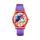 Disney's Mickey Mouse Watercolor Girls' Watch, Red
