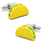 3d Taco Cuff Links, Men's, Yellow