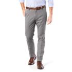 Men's Dockers&reg; Easy Khaki D1 Slim Tapered Stretch Flat-front Pants, Size: 29x32, Dark Grey
