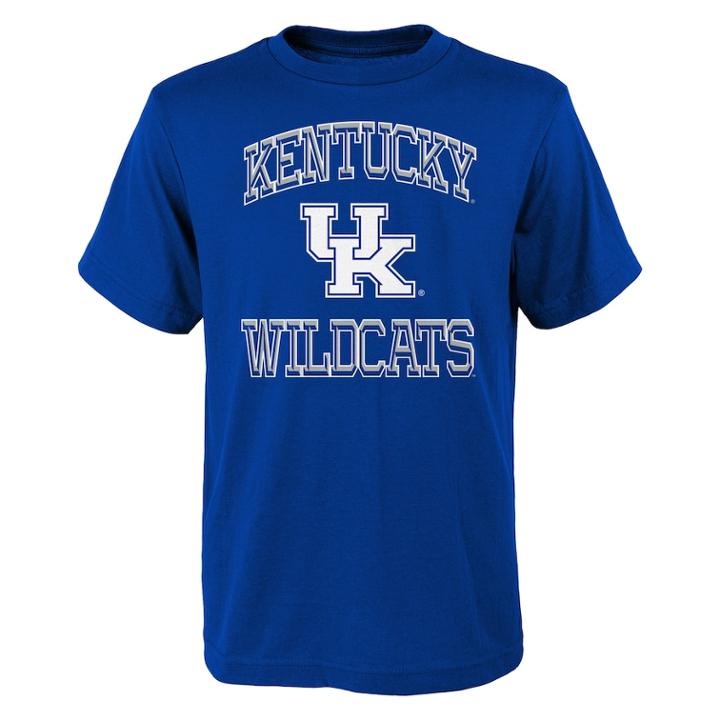 Boys 4-7 Kentucky Wildcats Gridiron Hero Tee, Size: L 7, Royal