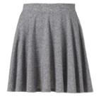 Juniors' So&reg; Textured Skater Skirt, Girl's, Size: Small, Grey