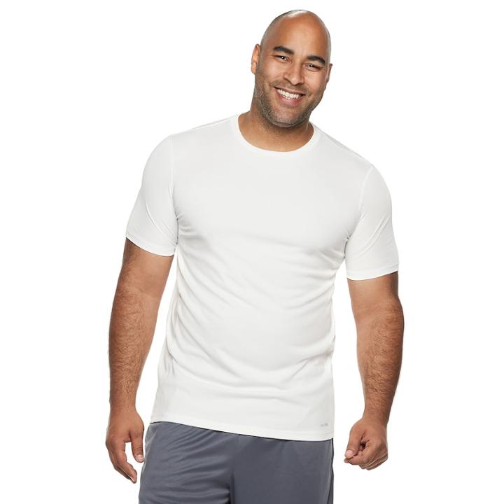 Big & Tall Tek Gear&reg; Core Performance Tee, Men's, Size: 3xl Tall, White