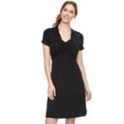 Maternity A:glow Knot Nursing Dress, Women's, Size: Xxl-mat, Black