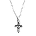 Itsy Bitsy Sterling Silver Cross Pendant Necklace, Women's, Size: 16