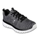 Skechers Graceful Twisted Fortune Women's Sneakers, Size: 8.5, Grey (charcoal)