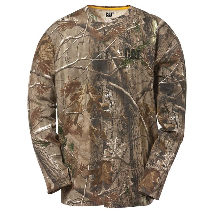 Men's Caterpillar Camo Tee, Size: Xxl, Green