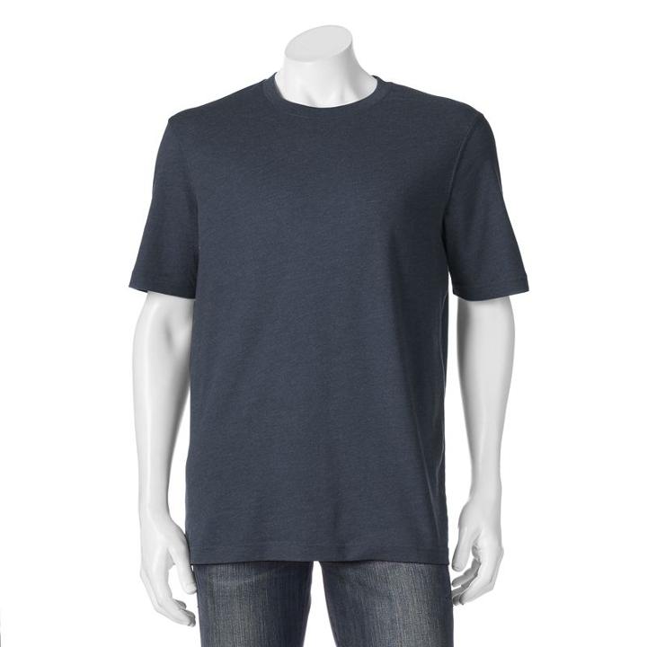 Men's Croft & Barrow&reg; Signature Tee, Size: Xl, Dark Blue