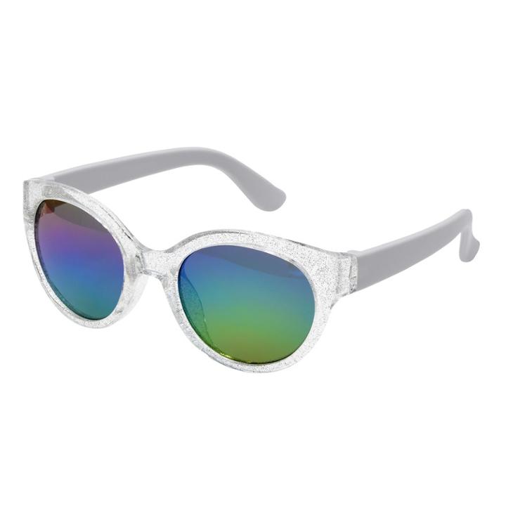 Baby / Toddler Girl Carter's Glittery Cateye Sunglasses, Silver