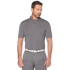 Men's Grand Slam Off Course Regular-fit Textured Pocket Golf Polo, Size: Xxl, Med Grey