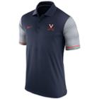 Men's Nike Virginia Cavaliers Early Season Polo, Size: Medium, Blue (navy)