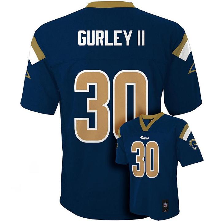 Boys 8-20 Los Angeles Rams Todd Gurley Nfl Replica Jersey, Boy's, Size: Xl(18/20), Ovrfl Oth
