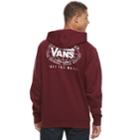 Men's Vans International Wal Full-zip Hoodie, Size: Medium, Med Brown