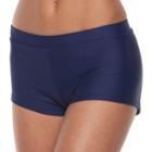 Mix And Match Solid Boyshort Swim Bottoms, Size: Xl, Blue (navy)