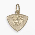 Logoart Oklahoma City Thunder 14k Gold Logo Charm, Adult Unisex, Yellow
