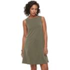 Women's Apt. 9&reg; A-line Tank Dress, Size: Large, Green