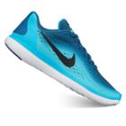 Nike Flex Run 2017 Grade School Boys' Sneakers, Boy's, Size: 7, Blue